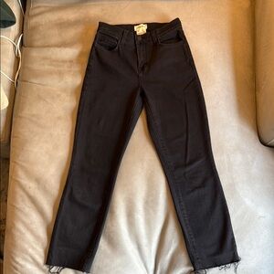 L’Agence Noir Jeans with Slim Fit